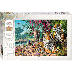 Мозаика "puzzle" 1500 "Тигры" Степ пазл
