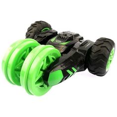 Радиоуправляемая машина 1toy Т10960 Драйв: Перевёртыш трёхколёсный,Black/Green