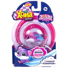Интерактивная игрушка 1toy Т16273 Хома Дома: 1 хомячок с ароматом жвачки