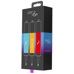 Чернила для 3D ручки Creopop 1А Классические Cyan/Orange/Red (SKU002)