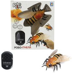 Робот 1toy Т14328 RoboLife: Робо-Пчела на ИК управлении
