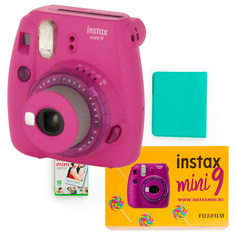 Фотоаппарат моментальной печати Fujifilm Instax Mini 9 Purple Lollipop SET