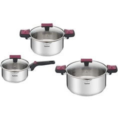 Набор посуды Tefal Cook&Clip 6 предметов (G723S674) Cook&Clip 6 предметов (G723S674)