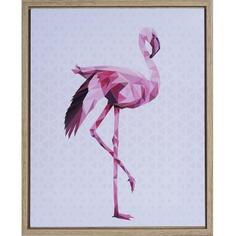 Картина на холсте в раме «Фламинго» 40х50 см