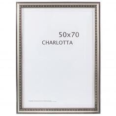 Рамка Charlotta цвет серебро размер 50х70