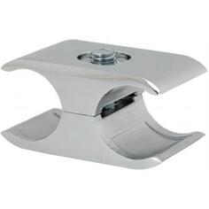 Соединитель труба-панель параллельно d25 мм, цвет хром