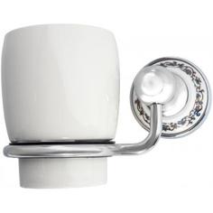 Стакан подвесной для зубных щёток «Bogema» латунь цвет хром Fixsen