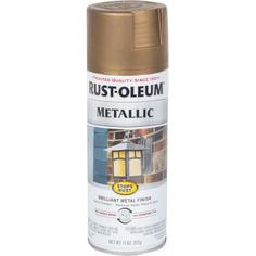 Краска аэрозольная по ржавчине цвет анти-латунь 340 г Rust Oleum