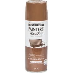 Краска аэрозольная молотковая по ржавчине цвет коричневый 340 г Rust Oleum