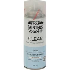Лак аэрозольный Paint Touch матовый прозрачный 340 г Rust Oleum