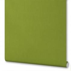 Обои флизелиновые Inspire с эффектом окрашенных стен зелёные 0.53х10 м