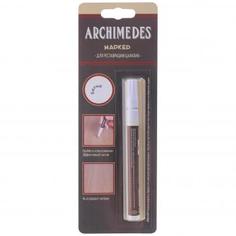 Маркер для реставрации царапин цвет белый Archimedes