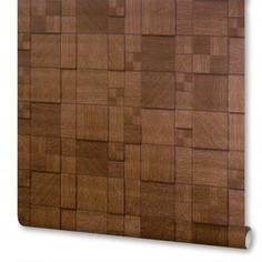 Обои Wood 984058, виниловые на флизелиновой основе, цвет коричневый, 1.06x10 м Victoria Stenova