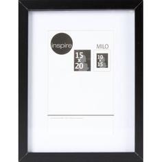 Рамка Inspire «Milo», 15x20 см, цвет чёрный
