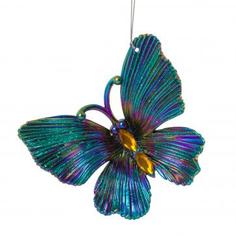 Украшение ёлочное ErichKrause Decor «Крылатая красавица», 15 см, пластик, цвет фиолетовый