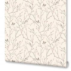 Обои флизелиновые Euro Decor Julie бежевые 1.06 м 7007-02