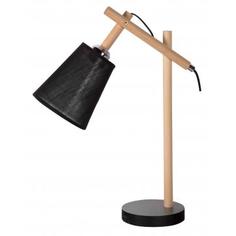 Настольная лампа Каро 1хЕ14х60 Вт, цвет чёрный Дубравия