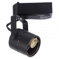 Трековый светильник со сменной лампой GU10 50 Вт 2 м² форма цилиндр цвет черный Arte Lamp