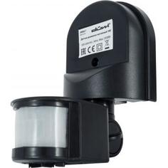 Датчик движения накладной, радиус действия 6 метров, 180 градусов, 1100 Вт, цвет чёрный, IP44 Duwi