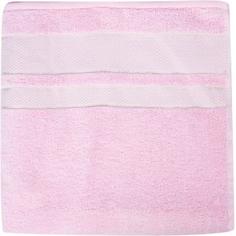 Полотенце махровое, 50х90 см, хлопок, цвет розовый Cleanelly