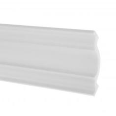 Плинтус потолочный экструдированный полистирол белый Inspire 11508А 8х8х200 см