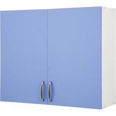 Шкаф навесной «Лагуна Сп» 68х80 см, цвет голубой Basic