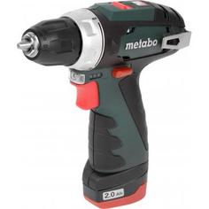 Шуруповерт аккумуляторный Metabo Powermaxx BS, 10.8 В Li-ion 2x2 Ач