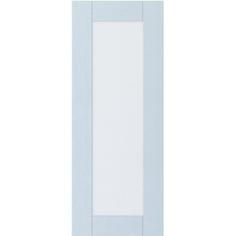 Витрина для шкафа Delinia ID «Томари» 40x102.4 см, МДФ, цвет голубой