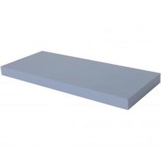 Полка мебельная прямая 600x235x38 мм, МДФ, цвет голубой Spaceo