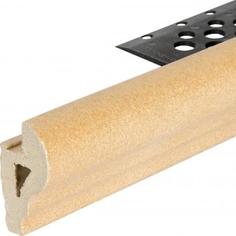 Профиль закладной №244 для ступени 5х36 см цвет коричневый Exagres