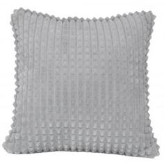 Подушка декоративная «Плюш», 43х43 см, цвет серый Linen Way