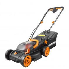 Газонокосилка аккумуляторная Worx WG779E, 40 В, 34 см