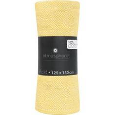 Плед «Eliot», 125х150 см, цвет жёлтый