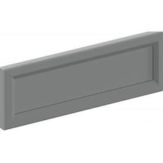 Дверь для выдвижного ящика Delinia ID «Мегион» 40x12.8 см, МДФ, цвет тёмно-серый