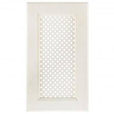 Дверь с решёткой для шкафа Delinia «Нэнси» 40x70 см, массив ясеня, цвет бежевый