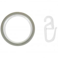 Кольцо с крючком 3.5 см цвет белый антик Inspire