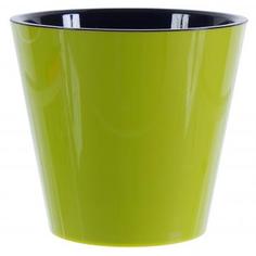 Горшок цветочный Ingreen Фиджи ø16 h14.5 см v1.6 л пластик салатовый