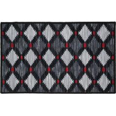 Коврик «Стелла» 101621, 50х80 см, нейлон, цвет серый MAC Carpet