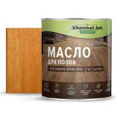 Масло для пола цвет дуб 1 л ЗДОРОВЫЙ ДОМ