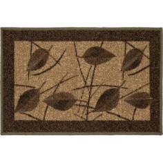 Коврик «Стелла» 65955, 40х60 см, нейлон, цвет коричневый MAC Carpet