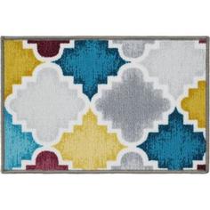 Коврик «Стелла» 113953, 40х60 см, нейлон, цвет серый MAC Carpet