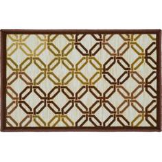 Коврик «Стелла» 104012, 50х80 см, нейлон, цвет коричневый MAC Carpet