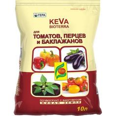 Грунт для томатов и перцев Keva Bioterra 10 л KB