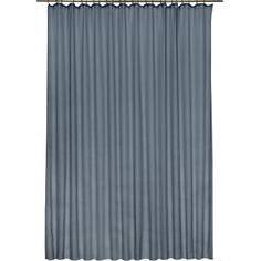 Тюль на ленте «Лён Фентези», 400х300 см, цвет синий