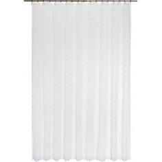 Тюль на ленте «Ромб», 250x260 см, геометрия, цвет белый Amore Mio