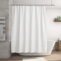 Штора для ванны Happy 180x200 см, полиэстер, цвет белый Sensea
