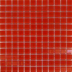 Мозаика Artens, 30х30 см, стекло, цвет красный