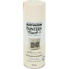 Краска аэрозольная Paint Touch полуглянцевая цвет белый 340 г Rust Oleum
