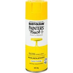Краска аэрозольная Paint Touch глянцевая цвет жёлтый 340 г Rust Oleum