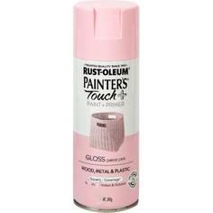 Краска аэрозольная Paint Touch глянцевая цвет розовый 340 г Rust Oleum